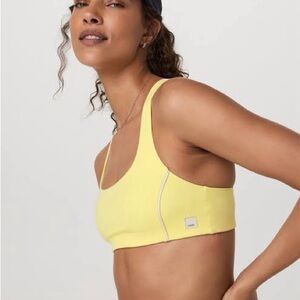 Vuori Bright Yellow Sports Bra